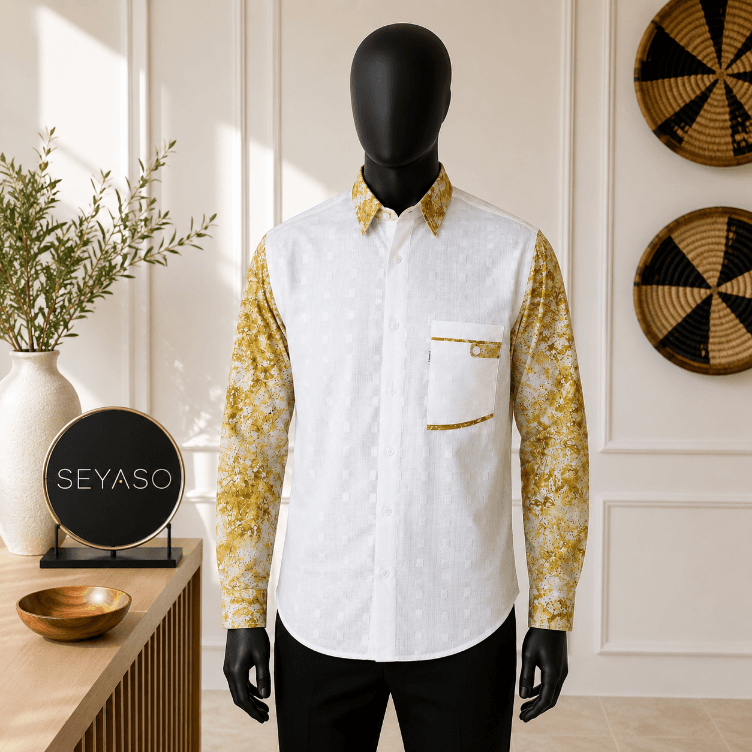 Chemise Koko Donda Bicolore, vue 1