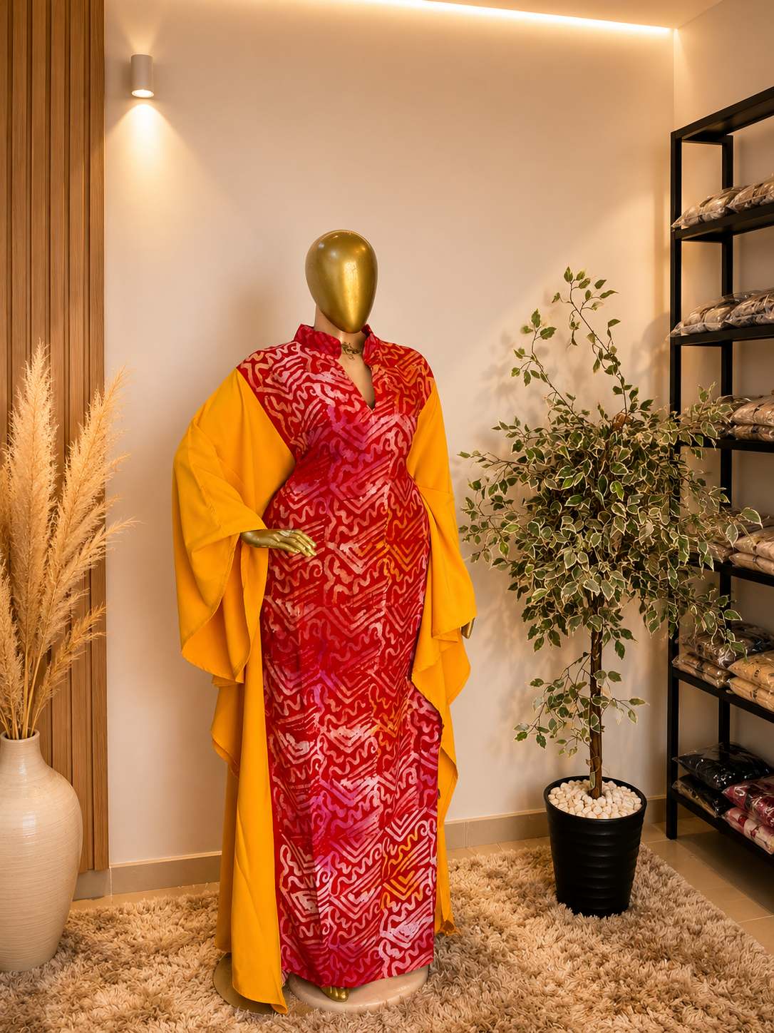 Boubou Prestige Batik, vue 1