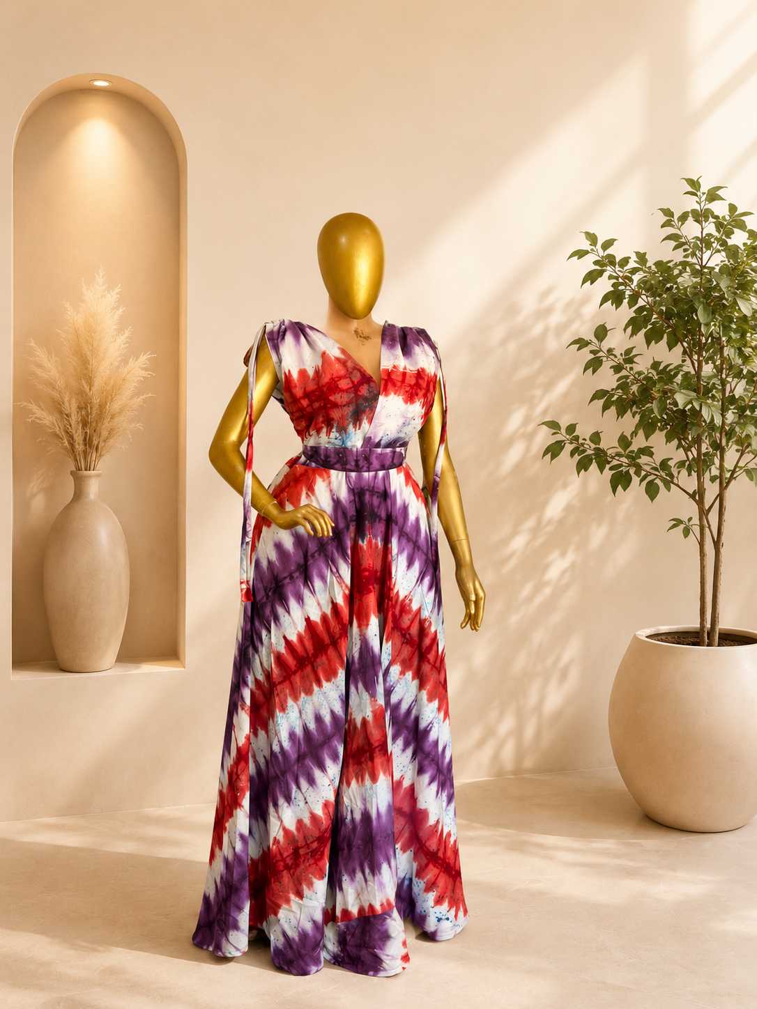 Robe Longue Koko Donda Impériale, vue 1