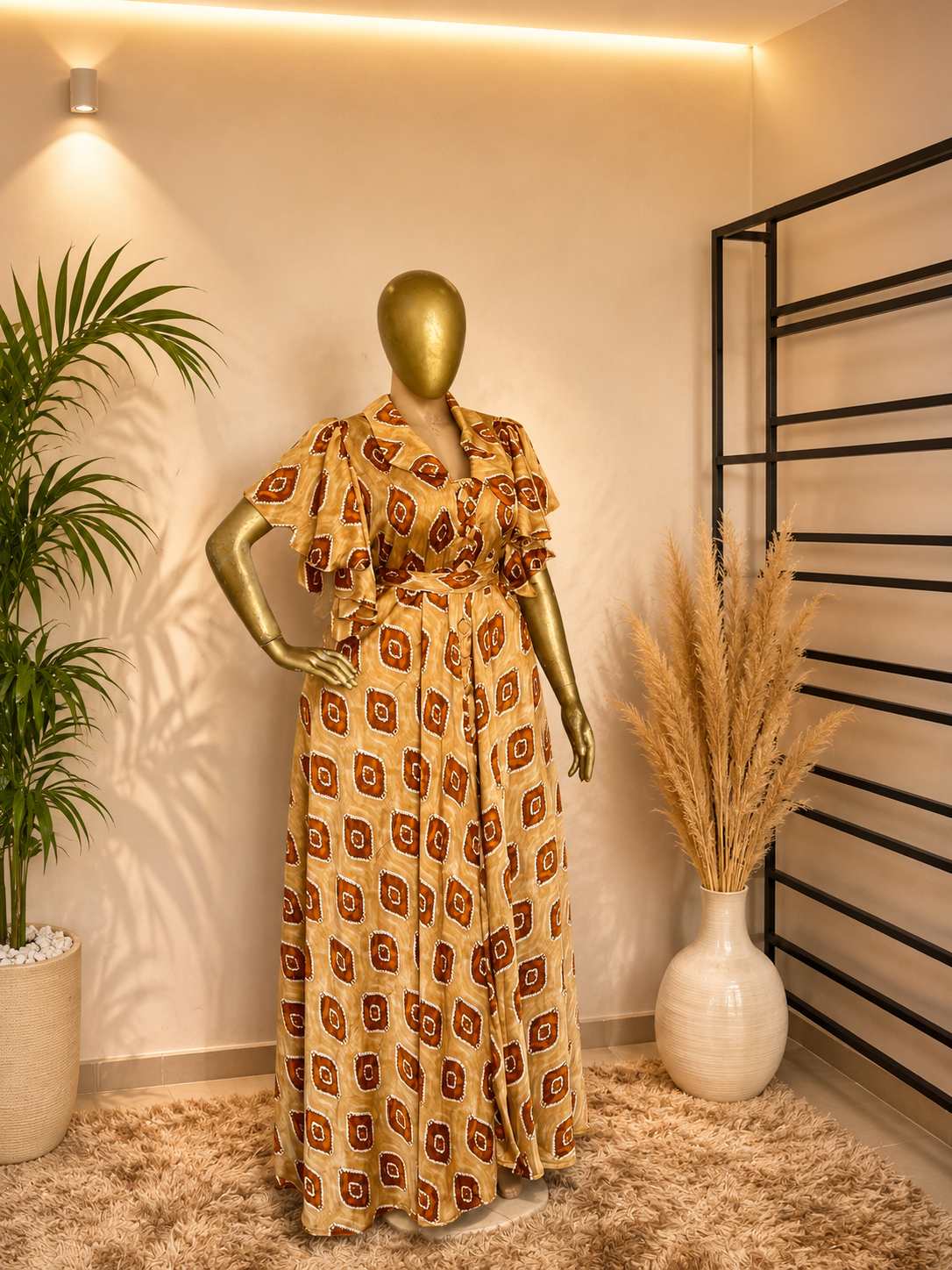 Robe Longue Fluide, vue 1